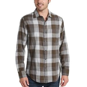 Tommy Bahama Men's Dual Lux Plaid Button Down Shirt Cotton XL